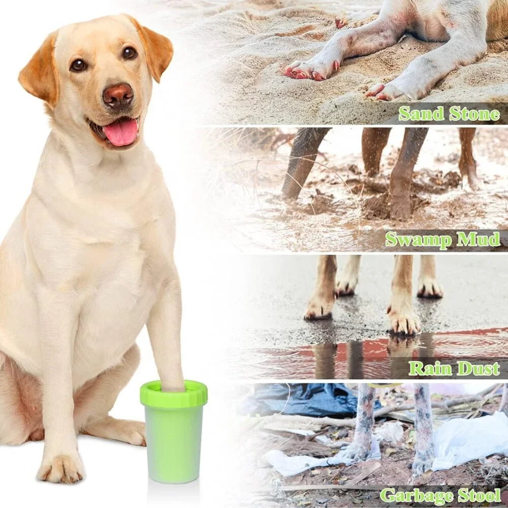 Dog Paw Washing Cup - New with Tags